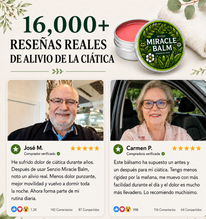 16.000+ reseñas reales de alivio de la ciática